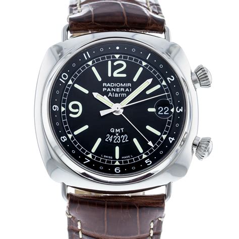 panerai radiomir gmt alarm pam 098 watch|Panerai gmt alarm.